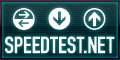 Test your Internet connection speed at Speedtest.net